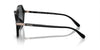 Coach CL928 HC8377U Sunglasses / Black №5002T3 / Grey Gradient Polar (3P 12%) / Size 55