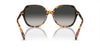 Coach CL928 HC8377U Sunglasses / Black №5002T3 / Grey Gradient Polar (3P 12%) / Size 55