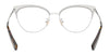 Coach HC5108 Eyeglasses | Size 54 / Brown Silver Gold Gradient №9339