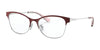 Coach HC5111 Eyeglasses | Size 53 / Burgundy/Silver №9348