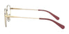 Coach HC5115D Eyeglasses | Size 53 / Black/Light Gold №9346