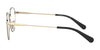 Coach HC5115D Eyeglasses | Size 53 / Black/Light Gold №9346