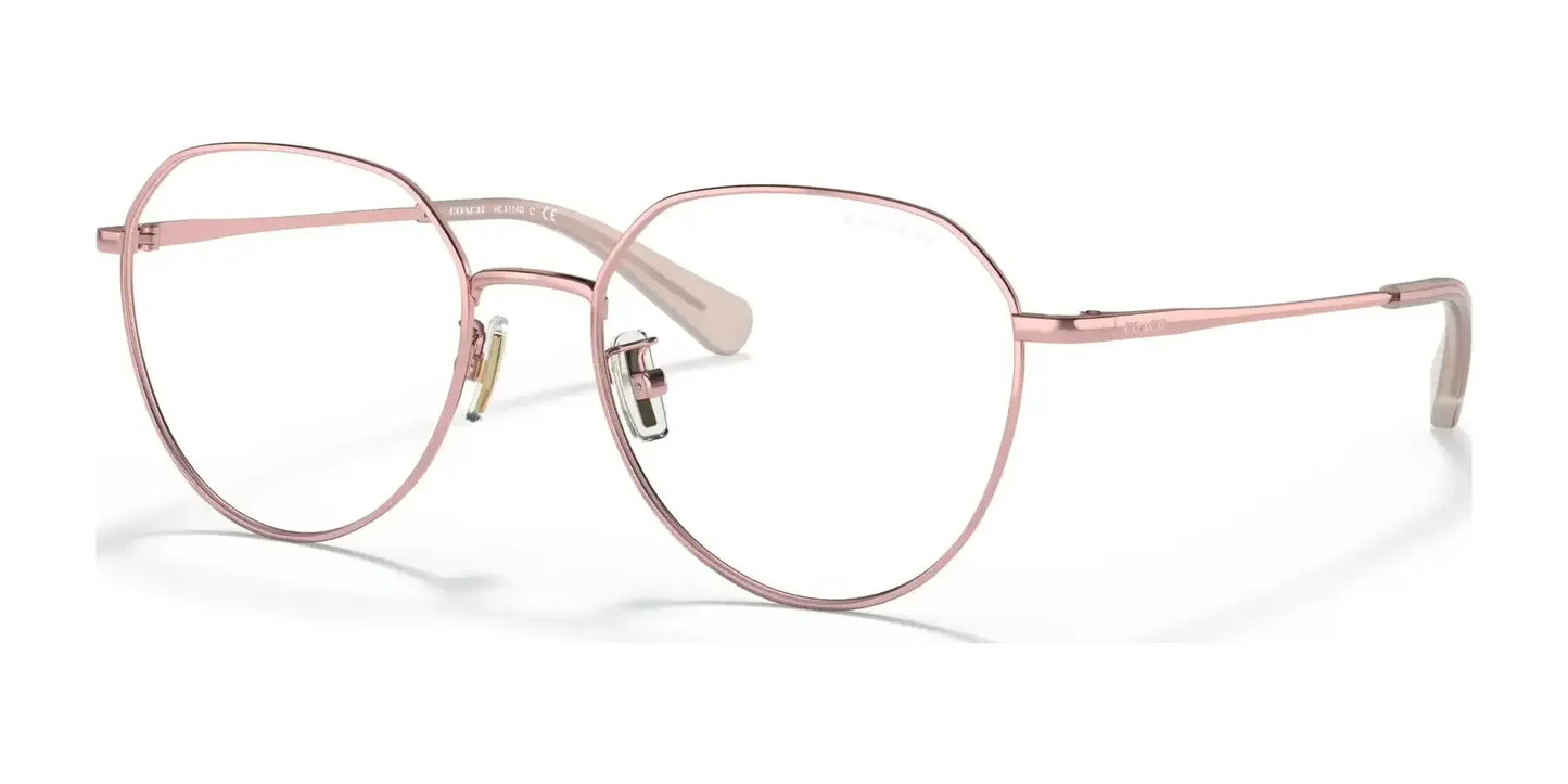 Coach HC5116D Eyeglasses Shiny Rose Gold / Clear + Blue Light + Etc