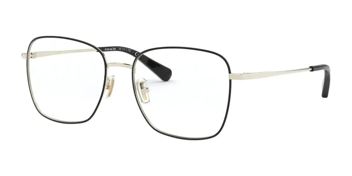 Coach HC5117D Eyeglasses | Size 55 / Black / Light Gold №9346