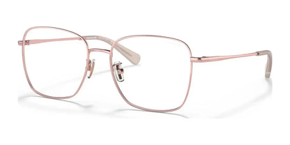 Coach HC5117D Eyeglasses Shiny Rose Gold / Clear + Blue Light + Etc