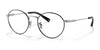Coach C2101 HC5120 Eyeglasses | Size 51 / Shiny Silver/Black №9373