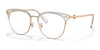 Coach HC5132D Eyeglasses | Size 54 / Crystal Clear №5111
