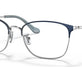 Satin Navy/Silver №9405