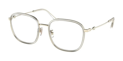 Coach HC5142BD Eyeglasses Light Gold / Crystal Clear