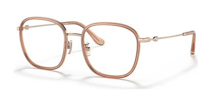 Coach HC5142BD Eyeglasses Rose Gold / Transparent Light Brown