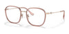 Coach HC5142BD Eyeglasses | Size 54 / Rose Gold/Transparent Pink №5666