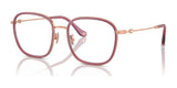 Coach HC5142BD Eyeglasses Rose Gold / Transparent Mauve