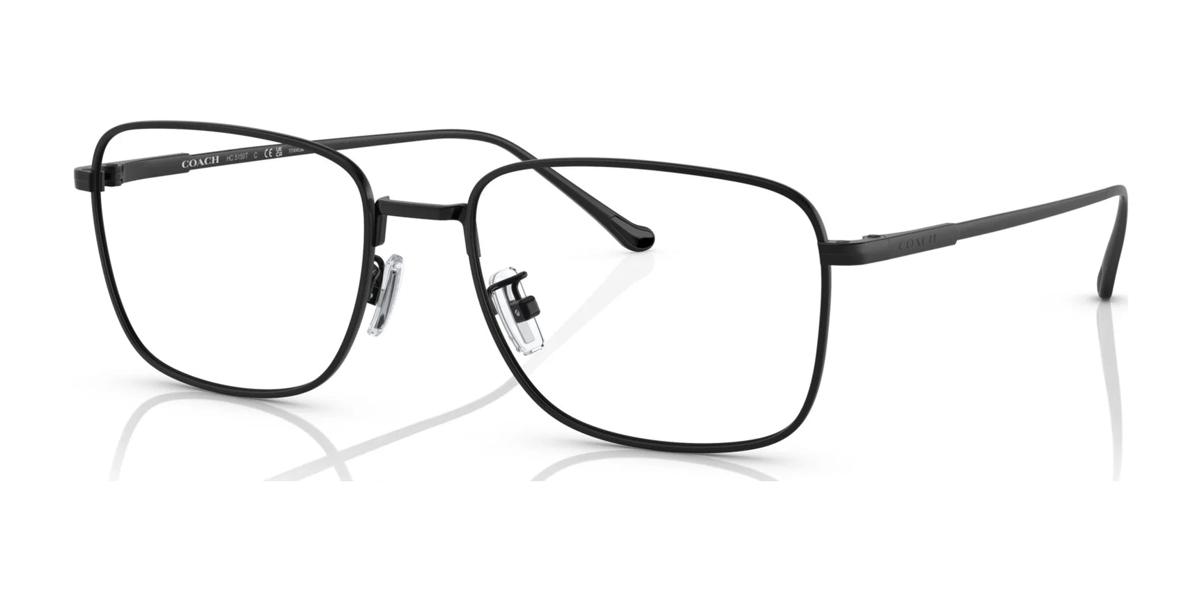 Coach HC5150T Eyeglasses Black Titanium