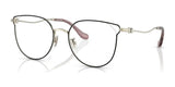 Coach HC5152BD Eyeglasses Shiny Light Gold / Black