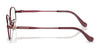Coach HC5153TD Eyeglasses | Size 53 / Satin Burgundy №9413