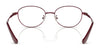 Coach HC5153TD Eyeglasses | Size 53 / Satin Burgundy №9413