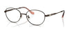 Coach HC5153TD Eyeglasses | Size 53 / Shiny Brown №9422