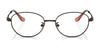 Coach HC5153TD Eyeglasses | Size 53 / Satin Burgundy №9413