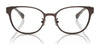 Coach HC5156 Eyeglasses | Size 53 / Shiny Dark Brown №9439