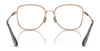 Coach HC5160D Eyeglasses | Size 54 / Shiny Rose Gold/Black №9331