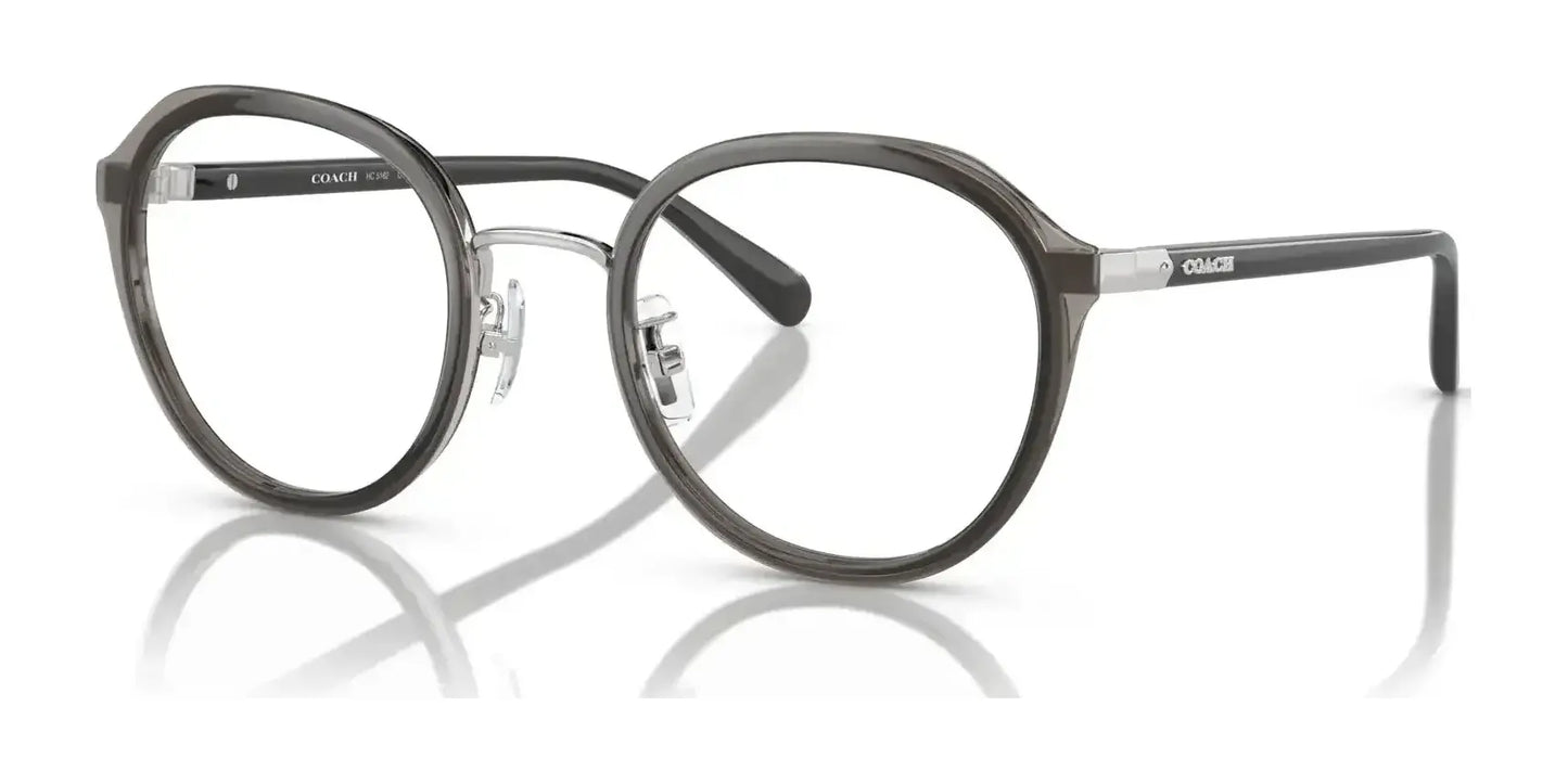 Coach HC5162 Eyeglasses Transparent Grey / Silver