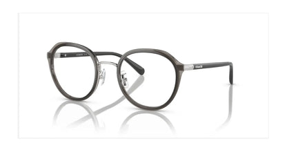 Coach HC5162 Eyeglasses Transparent Grey / Silver