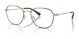 Coach HC5163 Eyeglasses Shiny Light Gold / Black