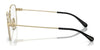 Coach HC5163 Eyeglasses | Size 55 / Shiny Light Gold/Black №9429