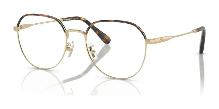 Coach HC5164D Eyeglasses | Size 54 / Light Gold / Dark Tortoise №9005