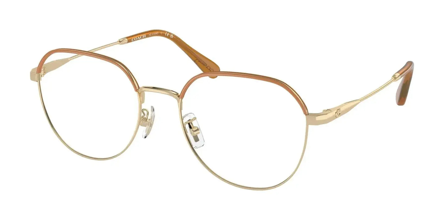 Coach HC5164D Eyeglasses Light Gold / Amber