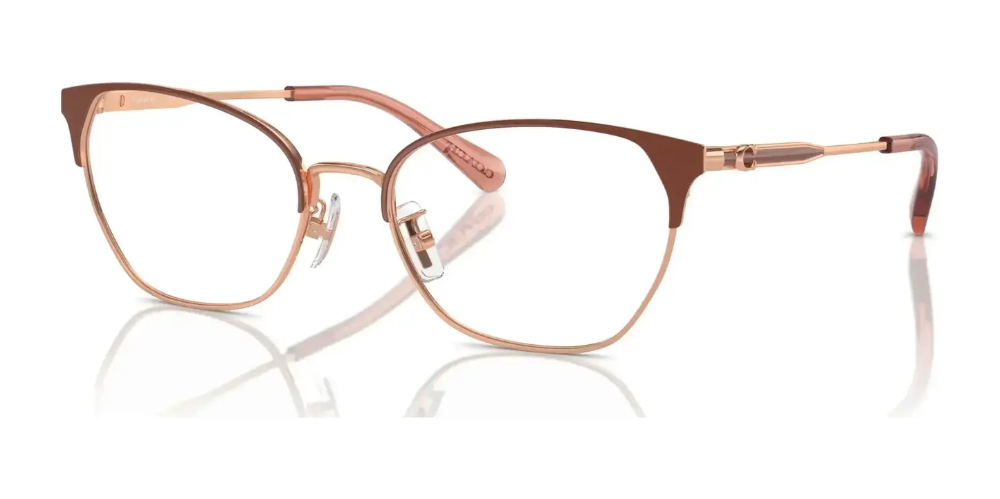 Coach HC5169 Eyeglasses Shiny Rose Gold / Nutmeg