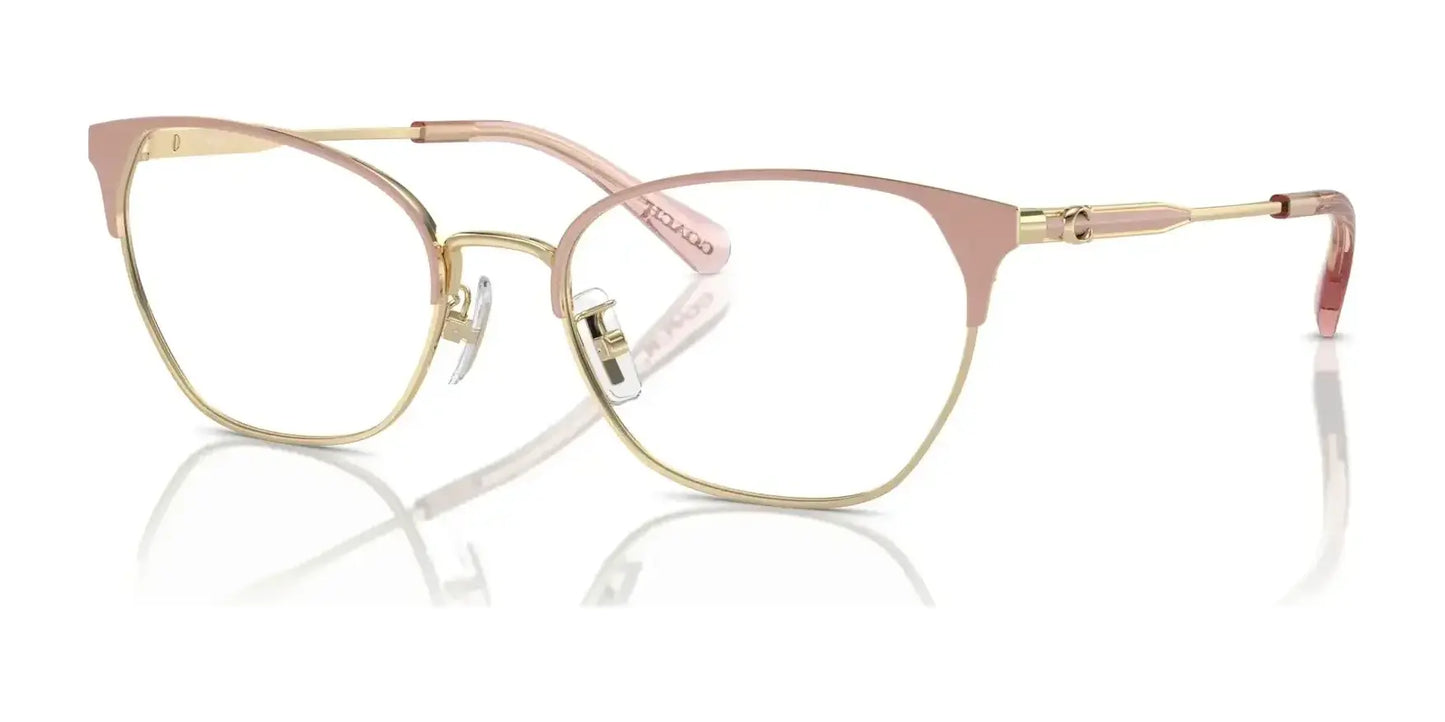 Coach HC5169 Eyeglasses Shiny Light Gold / Pink