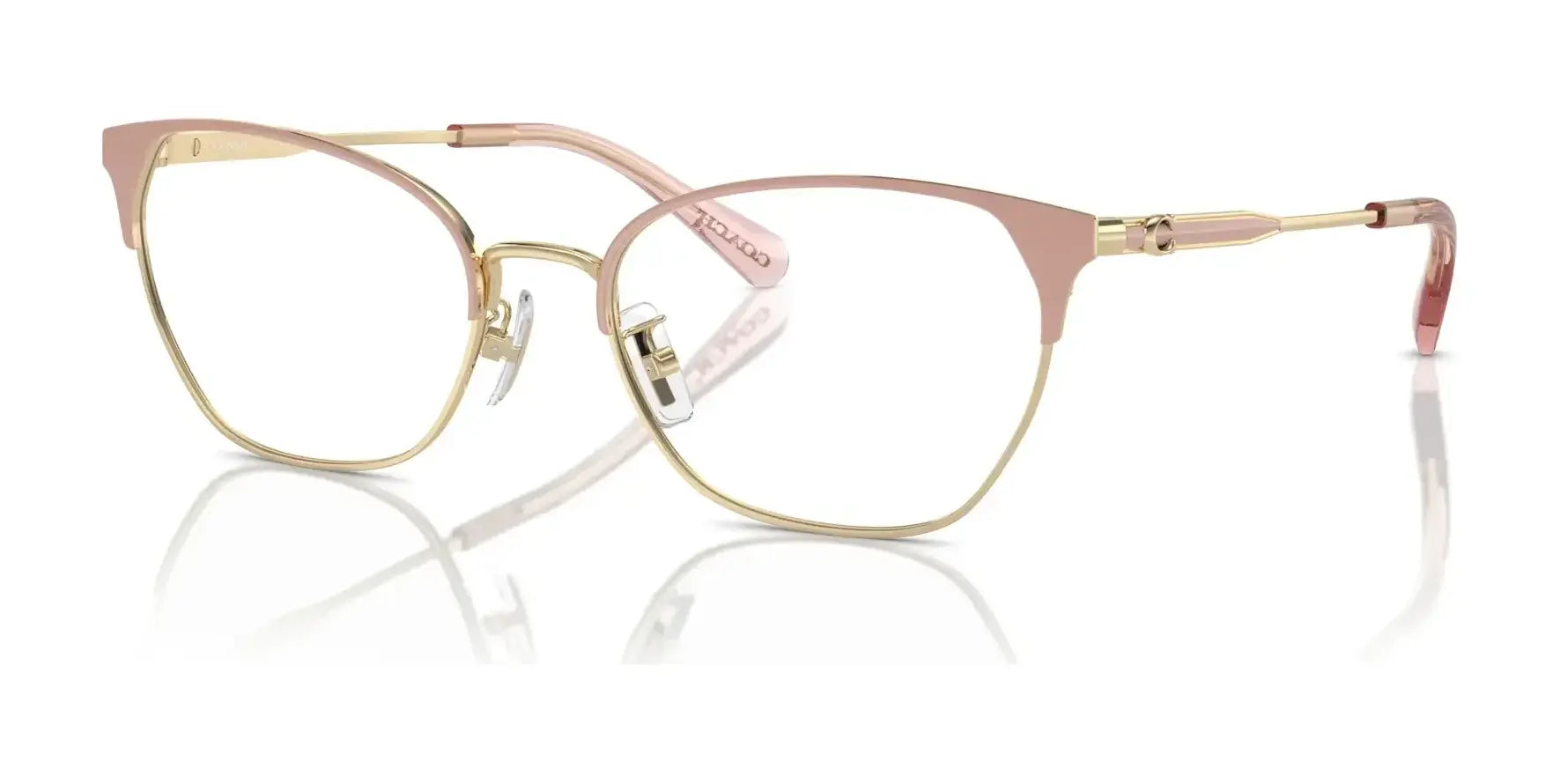 Coach HC5169 Eyeglasses Shiny Light Gold / Pink