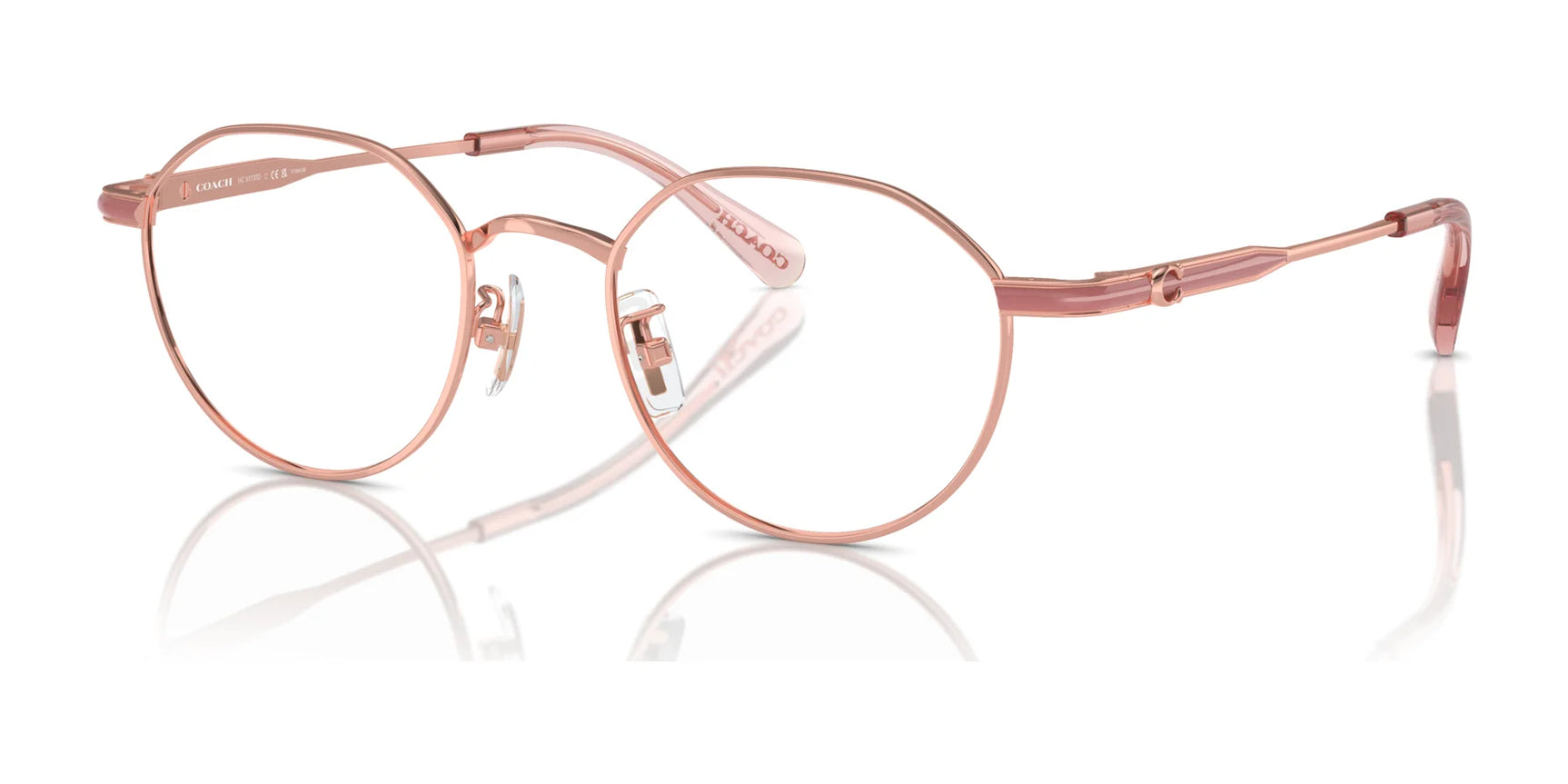 Coach HC5173TD Eyeglasses Shiny Rose Gold