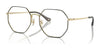 Coach HC5174D Eyeglasses | Size 56 / Shiny Light Gold/Black №9430