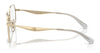 Coach CY044 HC5175 Eyeglasses | Size 52 / Shiny Light Gold/Black №9435