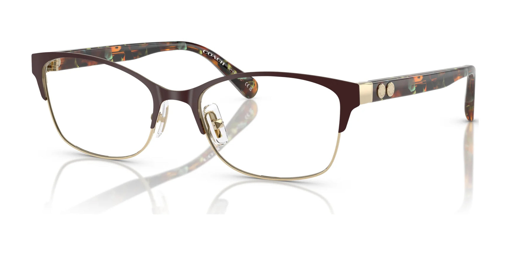 Coach HC5176 Eyeglasses Light Gold / Brown