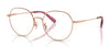 Coach HC5180TD Eyeglasses | Size 53 / Shiny Rose Gold №9331