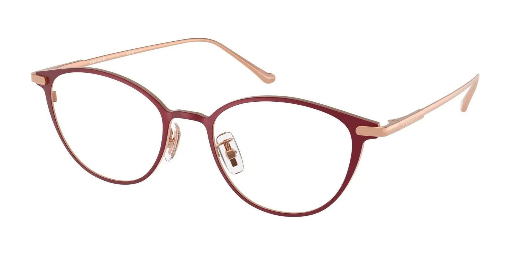 Coach HC5181TD Eyeglasses Satin Burgundy