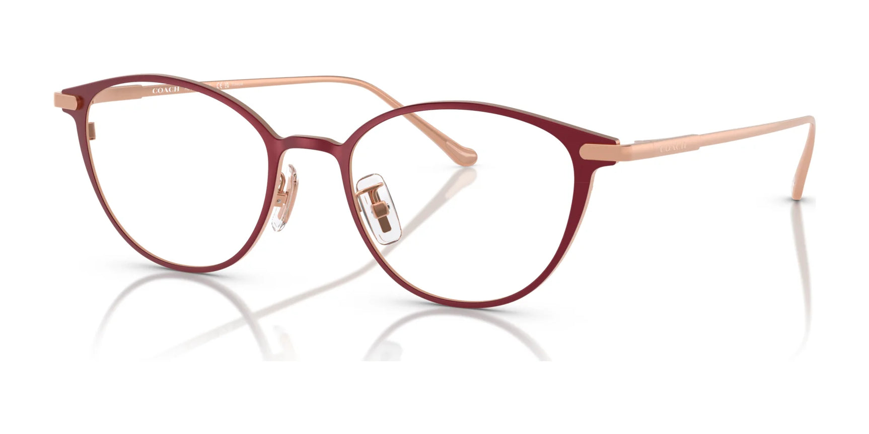 Coach HC5181TD Eyeglasses Satin Burgundy