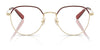 Coach HC5188TD Eyeglasses | Size 51 / Shiny Light Gold/Black №9346