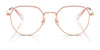 Coach HC5188TD Eyeglasses | Size 51 / Shiny Light Gold/Black №9346