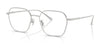 Coach HC5191TD Eyeglasses | Size 53 / Shiny Silver №9001