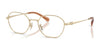 Coach HC5194TD Eyeglasses | Size 50 / Shiny Light Gold №9005
