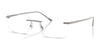 Coach HC5196TD Eyeglasses | Size 56 / Shiny Gunmetal №9004