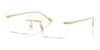 Coach HC5196TD Eyeglasses | Size 56 / Shiny Gold №9441