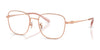 Coach HC5198TD Eyeglasses | Size 52 / Shiny Rose Gold №9407