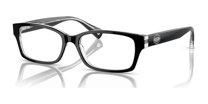 Coach BROOKLYN HC6040 Eyeglasses / Black / Crystal Clear №5728 / Size 52