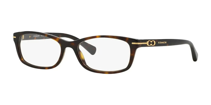 Coach ELISE HC6054 Eyeglasses | Size 52 / Dark Tortoise №5001