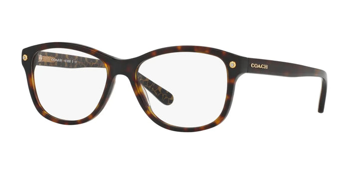 Coach HC6095 Eyeglasses | Size 54 / Dark Tortoise №5394